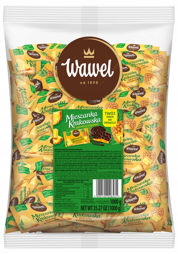 Wawel Mieszanka Krakowska Ananasowa 1kg