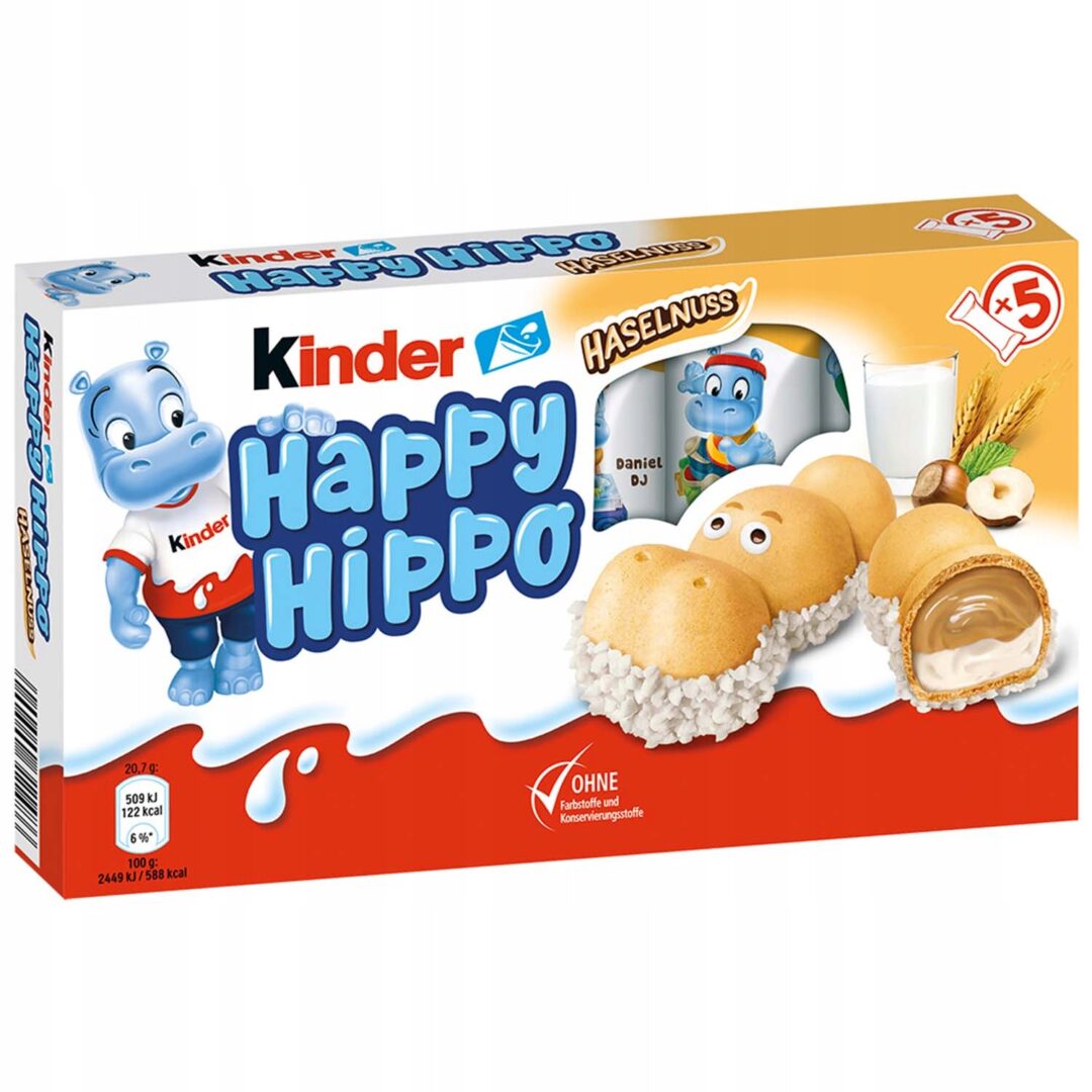 Kinder Happy Hippo Haselnuss 103.5g