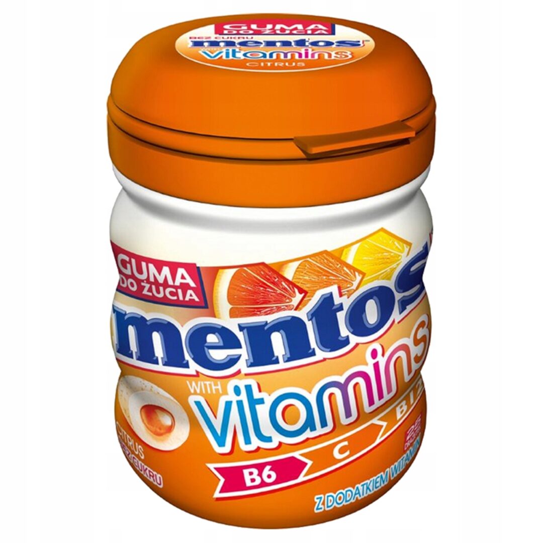 Mentos Vitamin Citrus 50g
