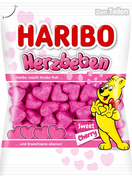 Haribo Herzbeben Cherry 160g