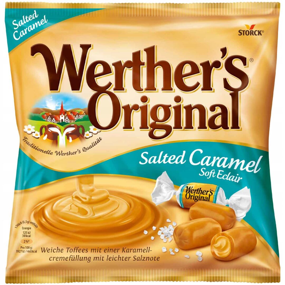 Werther's Original Salted Caramel Soft Eclair 180g