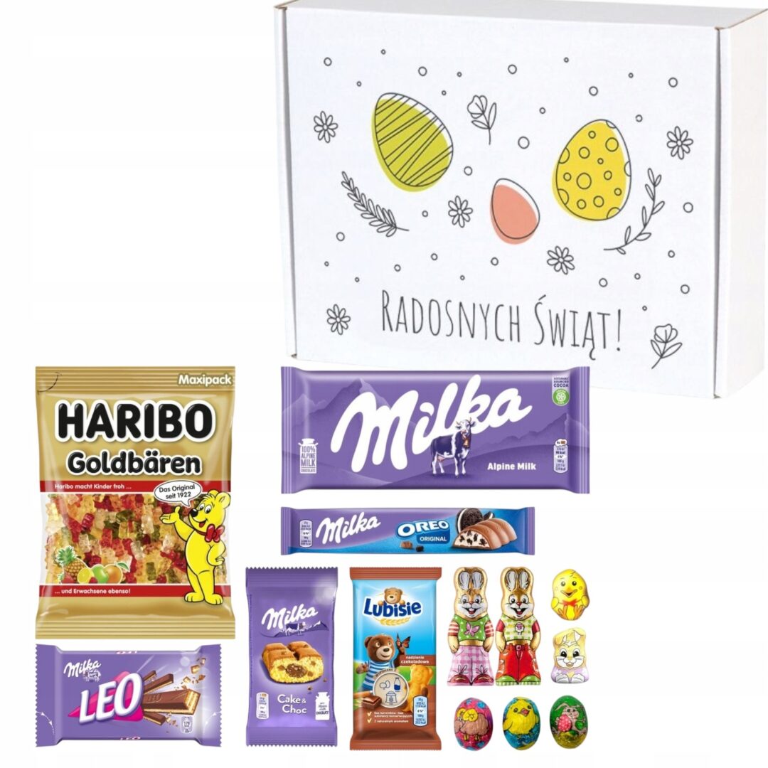 Box Słodyczy Milka Wielkanoc