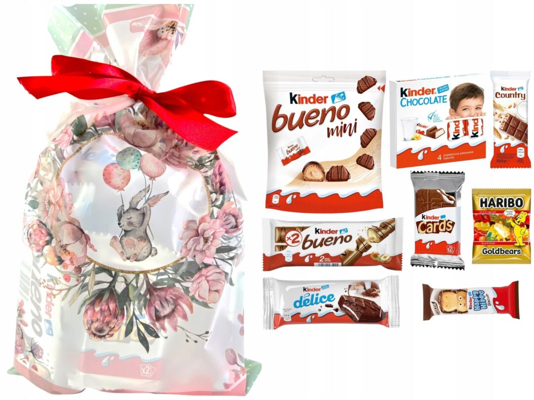 Paczka Słodyczy Kinder Wielkanoc
