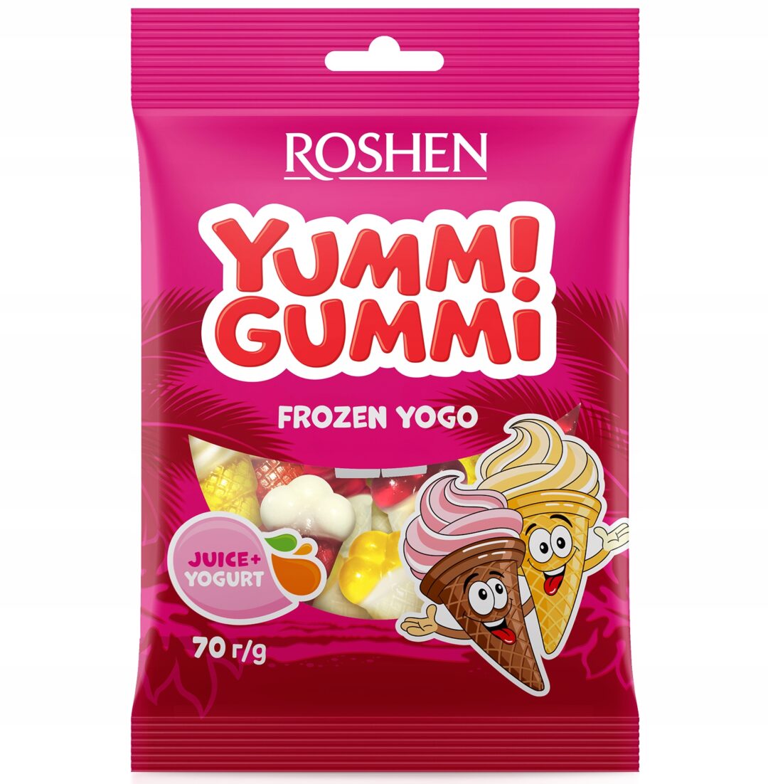 Roshen Yummi Gummi Frozen Yogo 70g