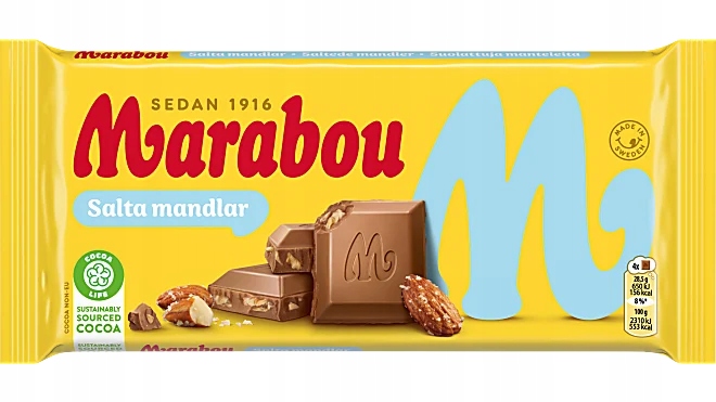 Marabou Salta Mandlar 200g