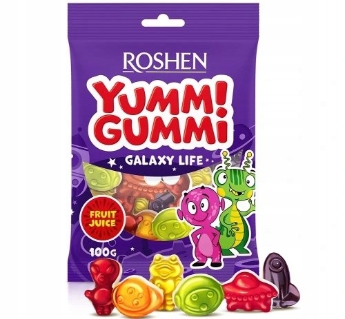 Roshen Yummi Gummi Galaxy Life 70g