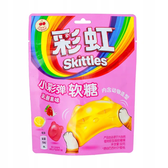 Skittles Fudge Lactic Acid 50g