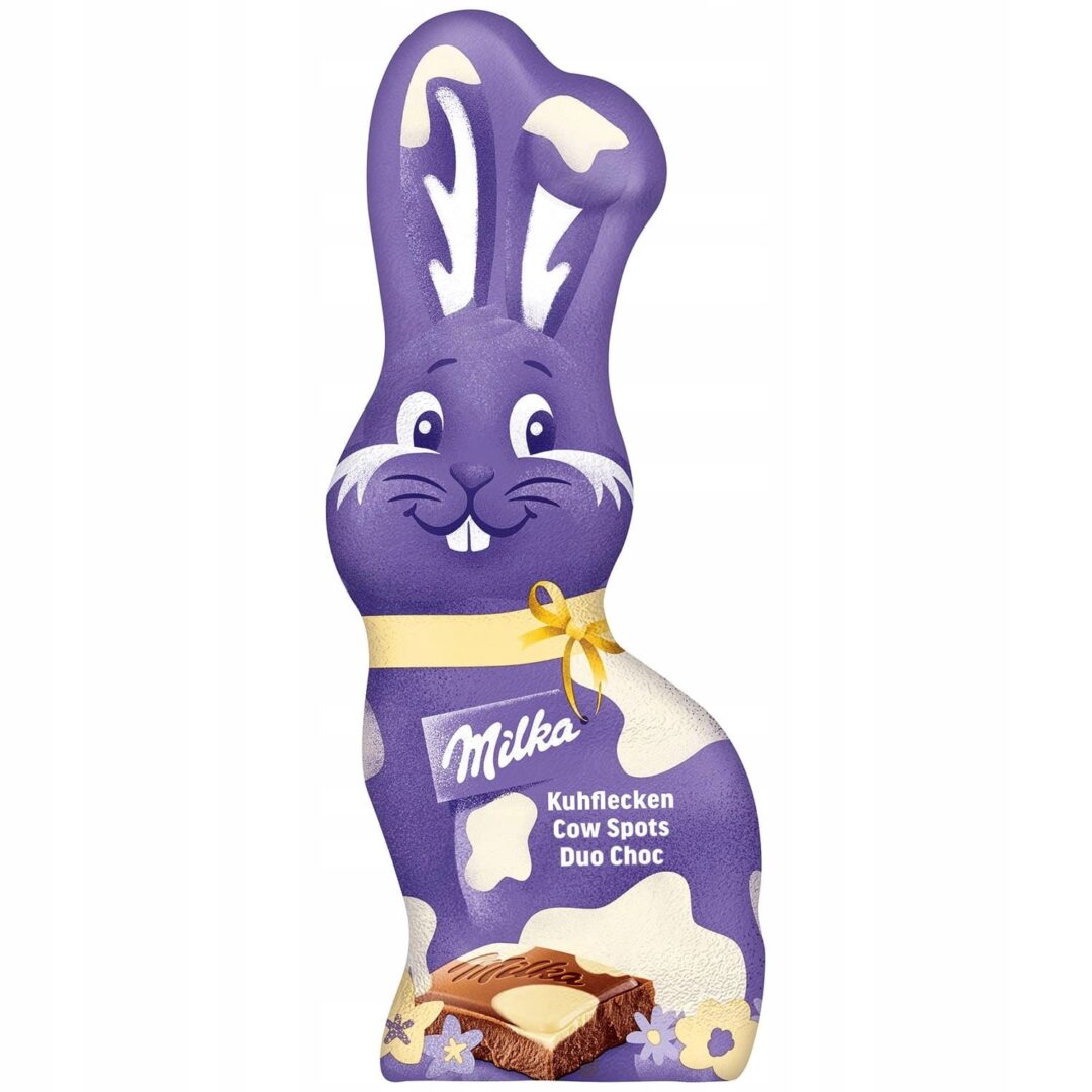 Milka Królik z Mlecznej i Białej Czekolady 100g