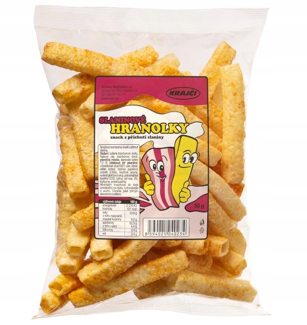 Krajci Slaninove Hranolky 50g