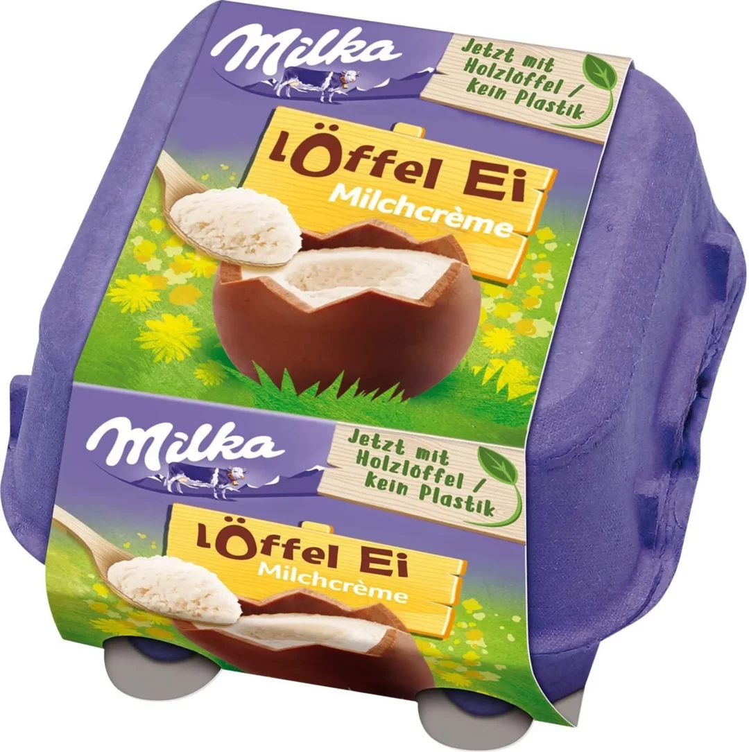 Milka Loffel Ei Milchcreme 136g