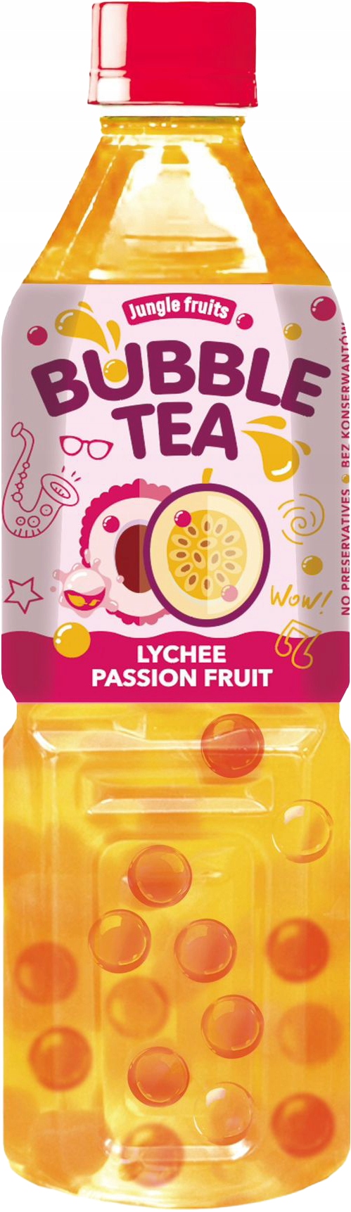 Jungle Fruits Bubble Lychee Passion Fruit 500ml