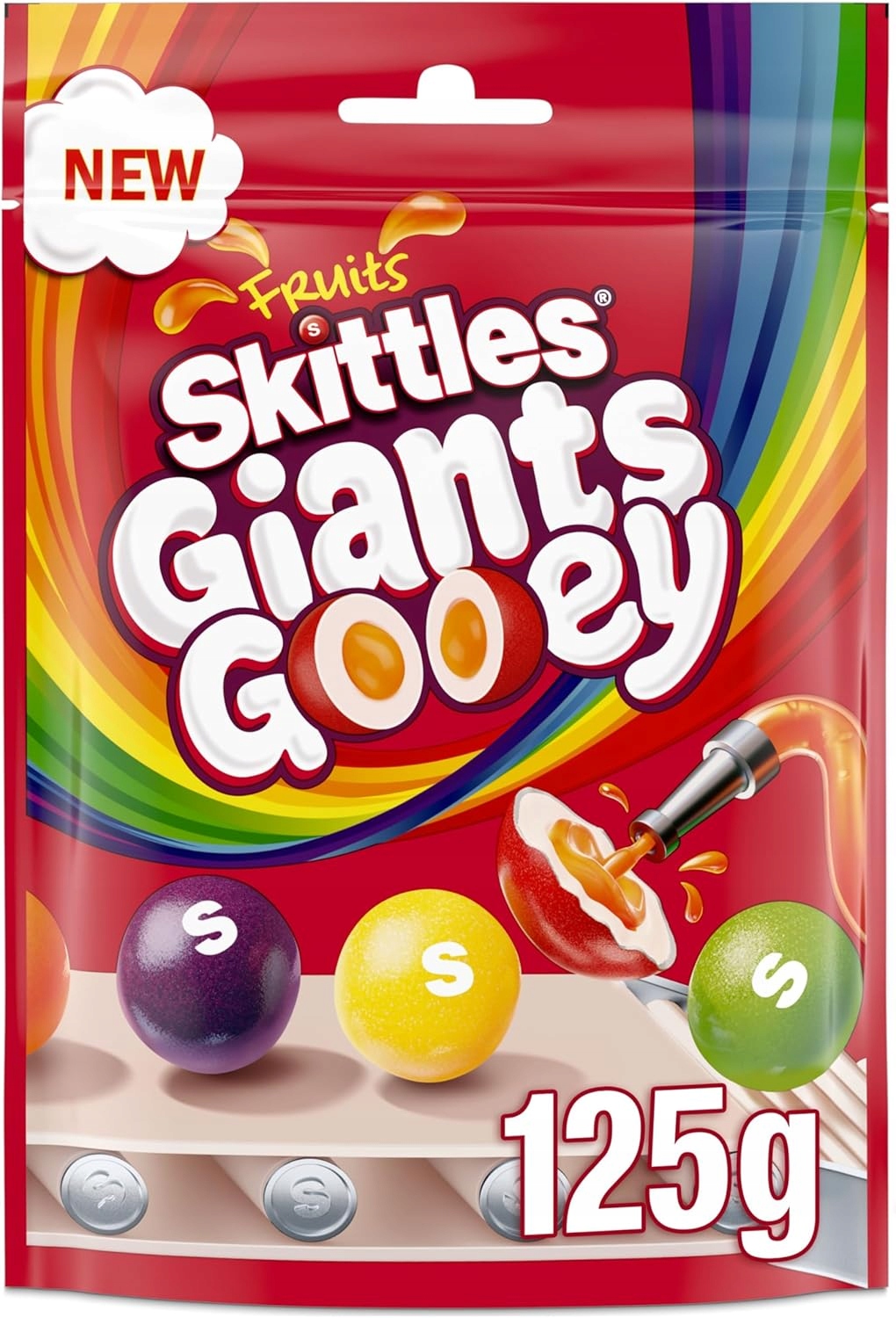 Skittles Giants Gooey Fruitt 125g