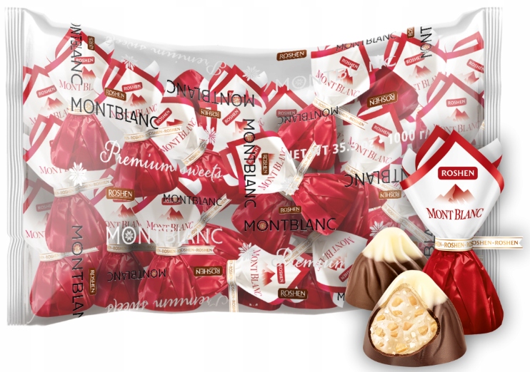 Roshen Mont Blanc Migdałowo Kokosowe 1kg