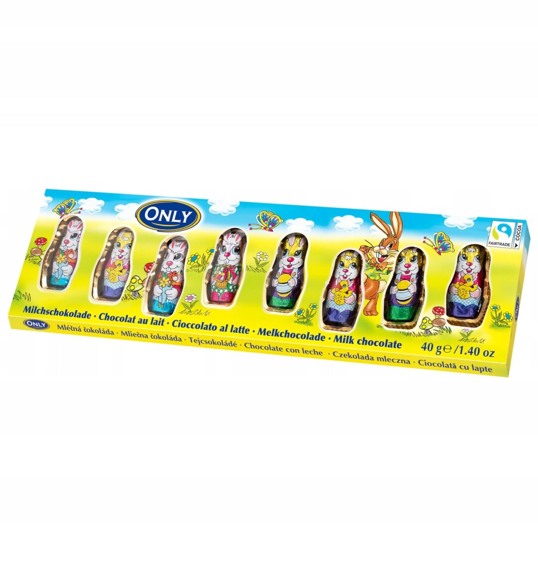 Only Zajączki Czekoladowe 40g
