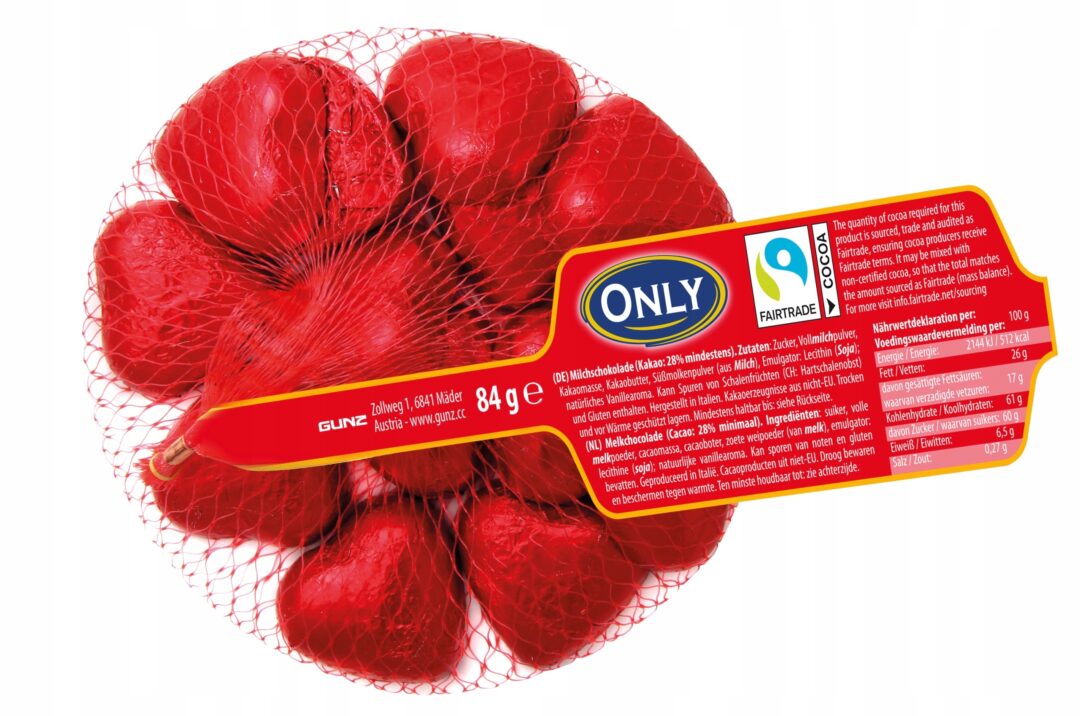 Only Mleczne Serduszka 84g