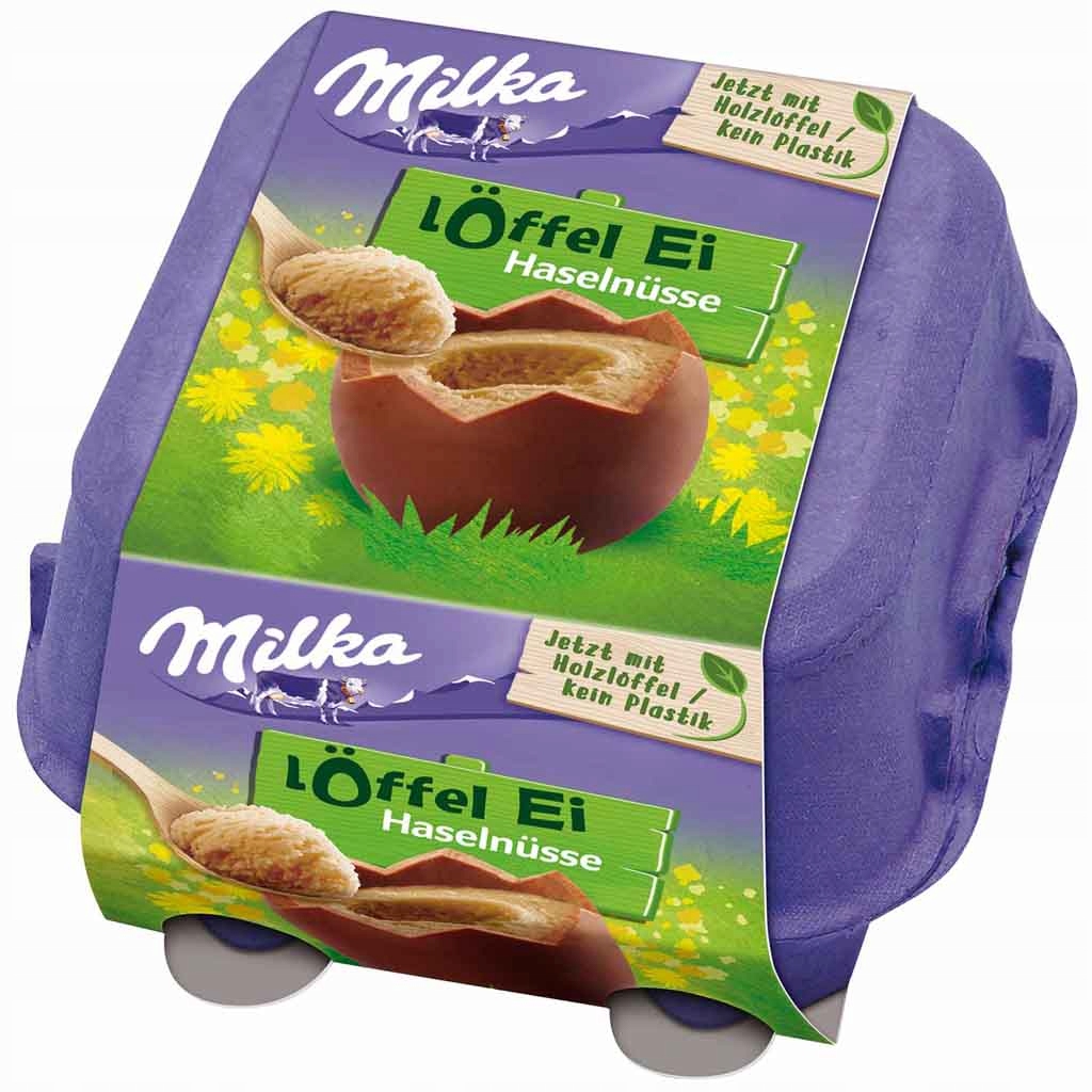 Milka Loffel Ei Haselnusse 136g