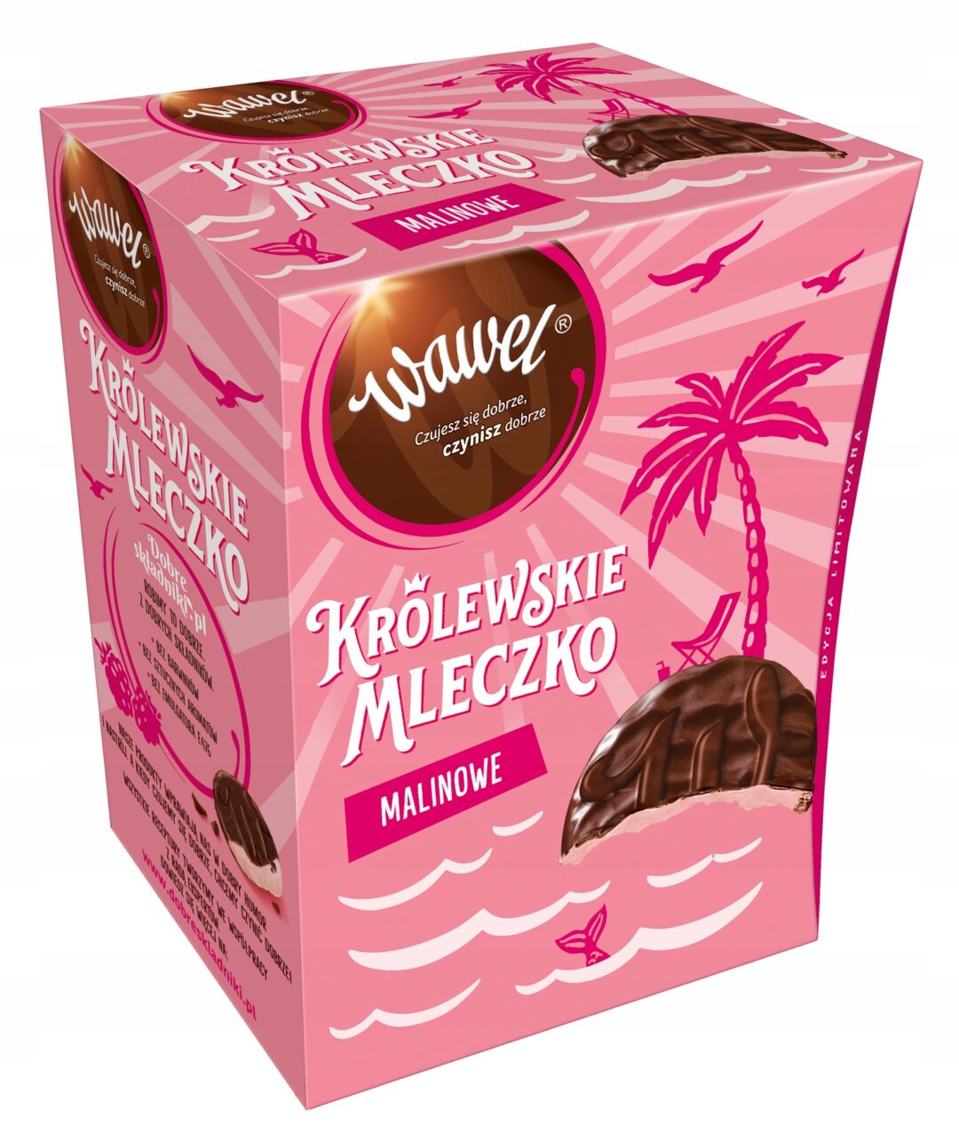 Wawel Królewskie Mleczko Malinowe 300g