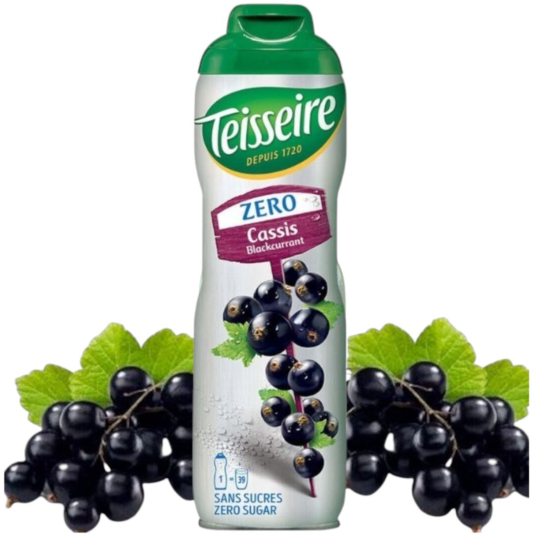 Teisseire Syrop Czarna Porzeczka Bez Cukru 600ml