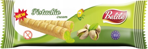 Balila Rurki Kukurydziane Pistacjowe 18g