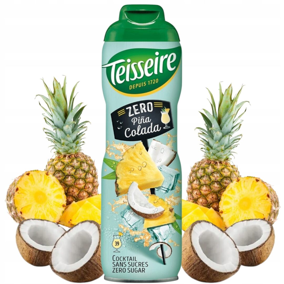 Teisseire Syrop Pina Colada 0% Bez Cukru 600ml