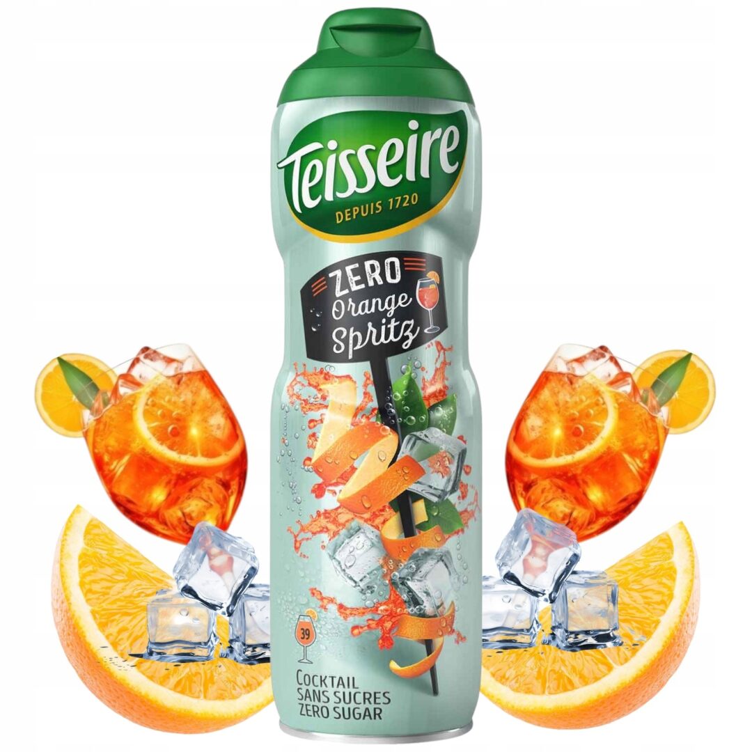 Teisseire Syrop Orange Spritz 0% Bez Cukru 600ml