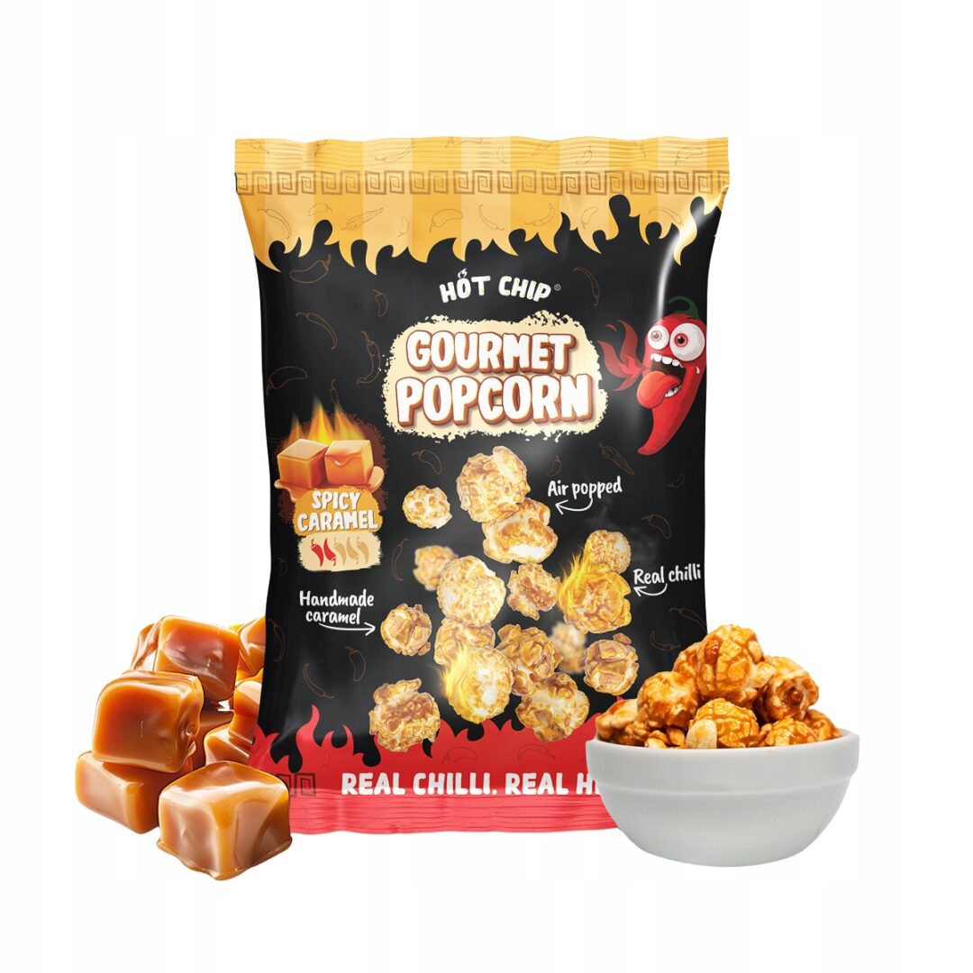 Hot Chip Gourmet Popcorn Spicy Caramel 120g