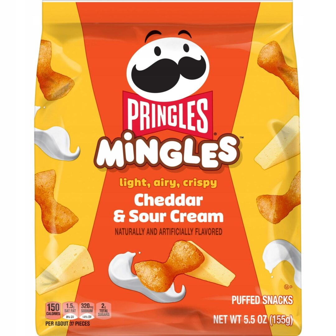 Pringles Mingles Cheddar & Sour Cream 155g