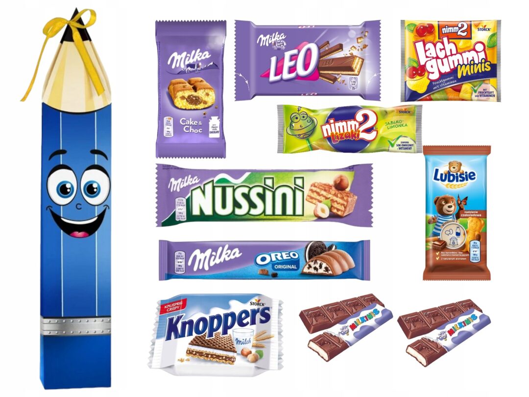 Róg Obfitości Tyta Ołówek Milka Na Zakończenie Roku 37cm