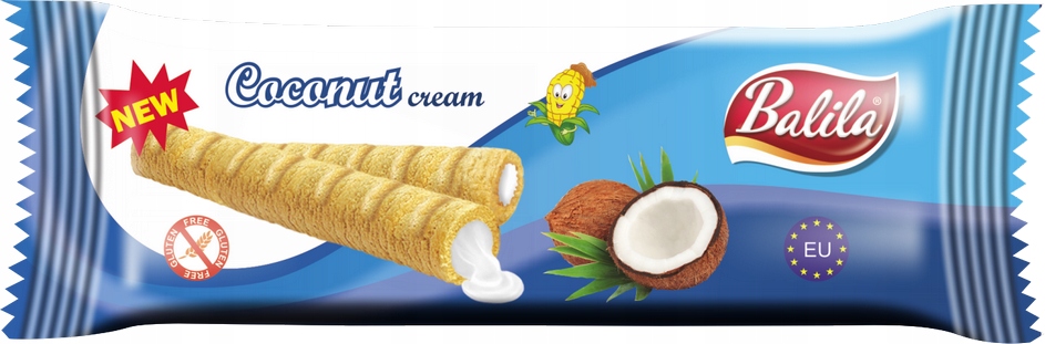 Balila Rurki Kukurydziane Kokosowe 18g