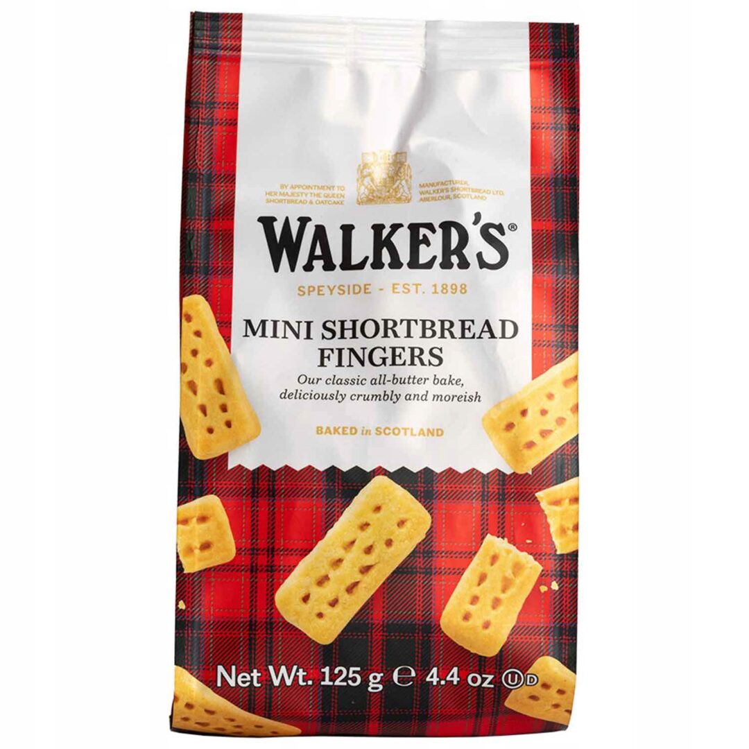 Walkers Mini Shortbread Fingers 125g