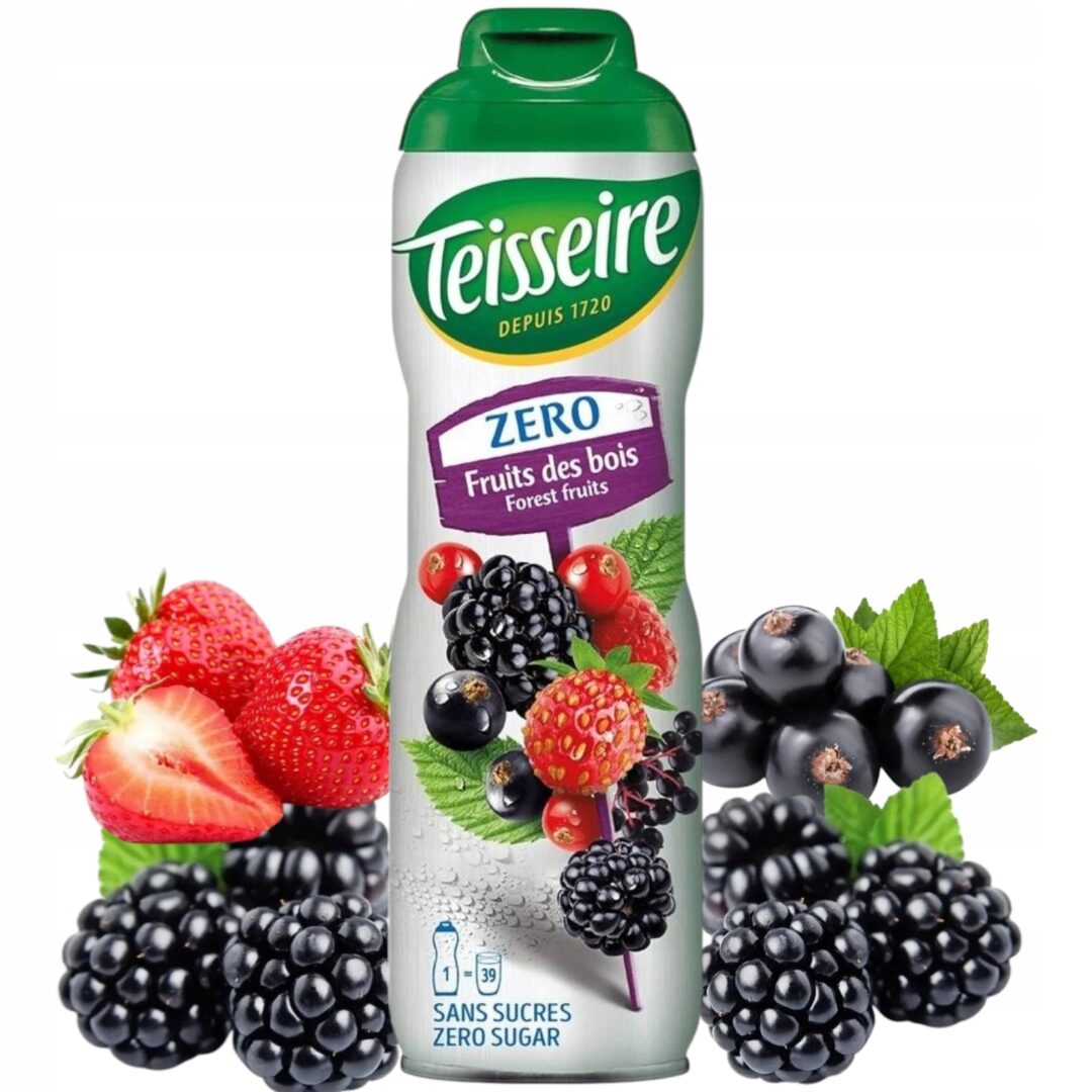 Teisseire Syrop Owoce Leśne Bez Cukru 600ml