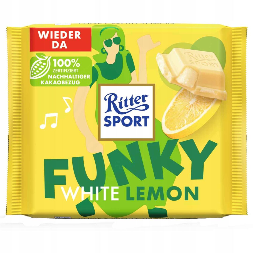 Ritter Sport White Lemon 100g
