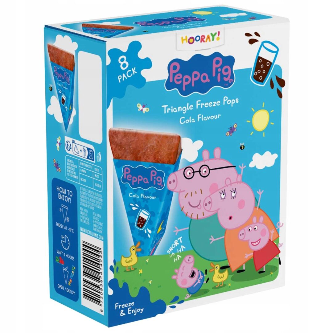 Peppa Pig Lody Wodne Cola 62ml x 8szt