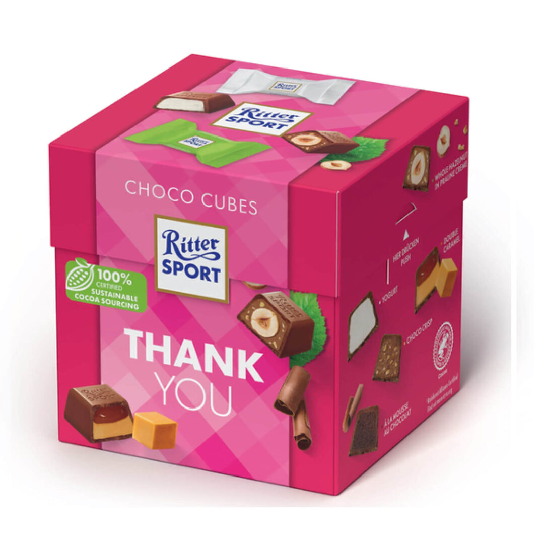 Ritter Sport Thank You Choco Cubes 100g