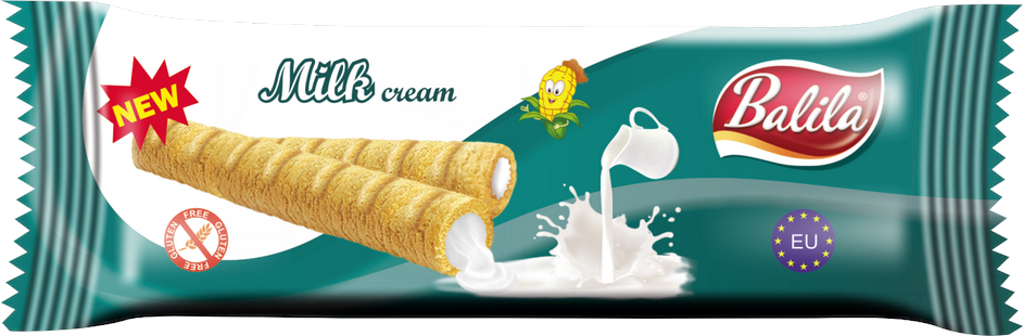 Balila Rurki Kukurydziane Mleczne 18g