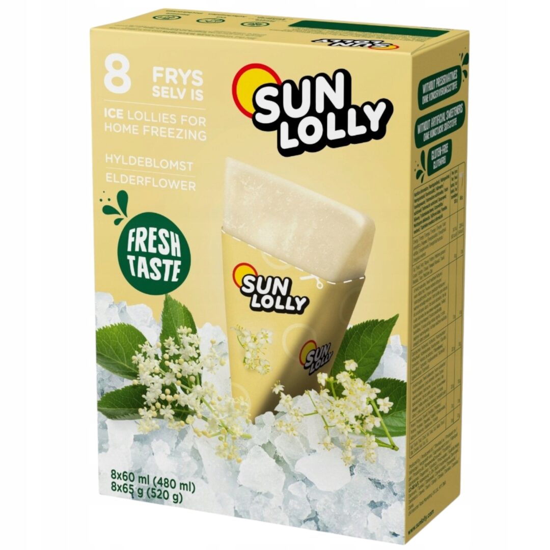 Sun Lolly Lody Wodne Kwiat Bzu 60ml x 8szt
