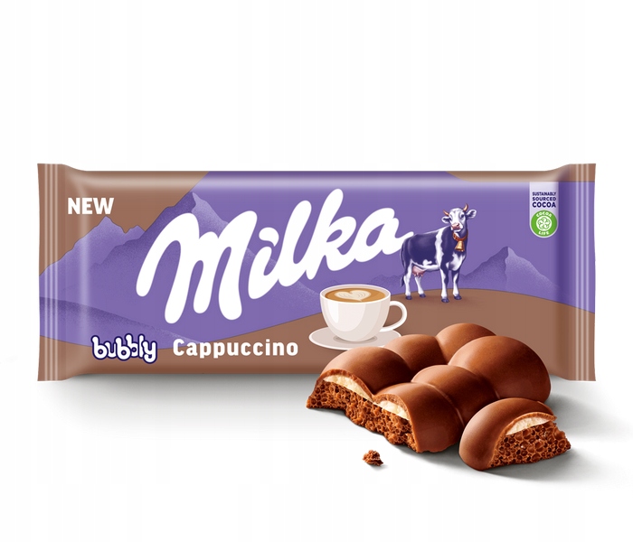 Milka Bubbly Cappuccino 97g