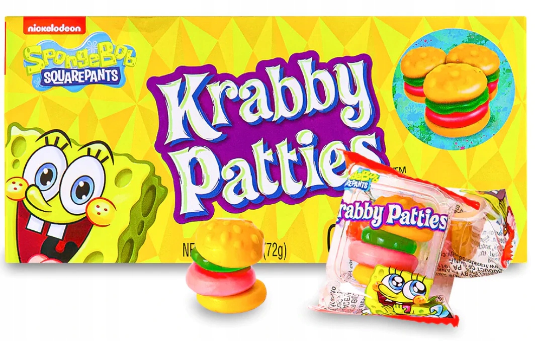 Spongebob Krabby Patties 72g