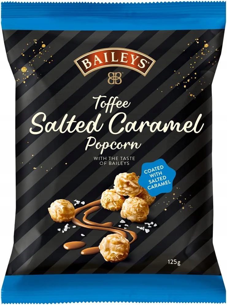 Baileys Toffee Salted Caramel Popcorn 125g