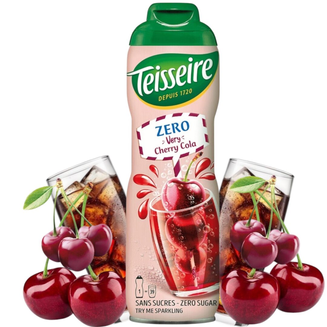 Teisseire Syrop Wiśnia Cola Bez Cukru 600ml