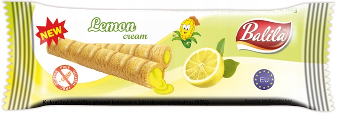 Balila Rurki Kukurydziane Cytrynowe 18g