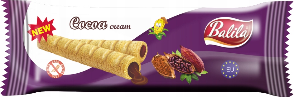 Balila Rurki Kukurydziane Kakaowe 18g