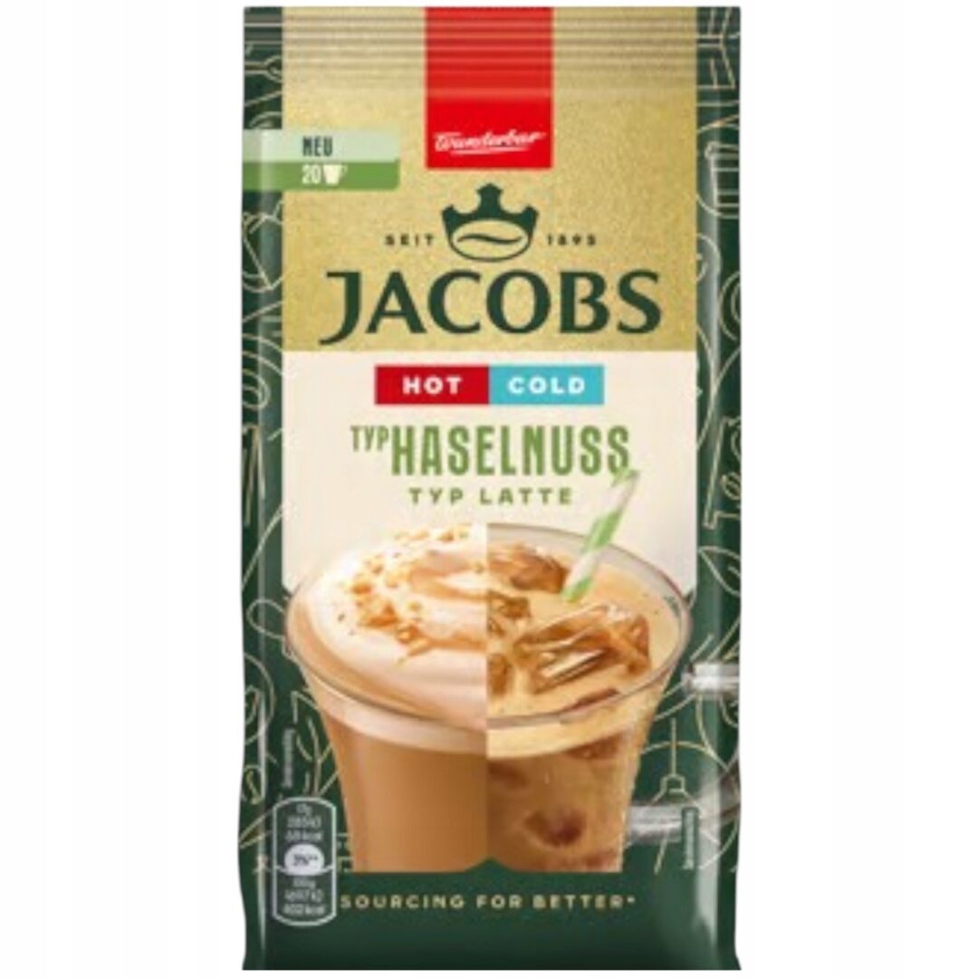 Jacobs Latte Haselnuss 340g