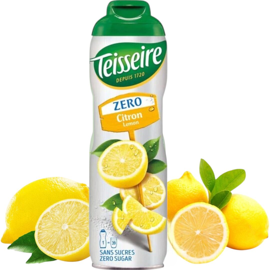 Teisseire Syrop Cytrynowy Bez Cukru 600ml
