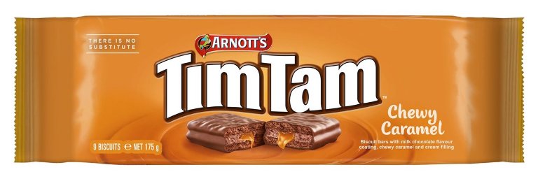 Tim Tam Chewy Caramel 163g