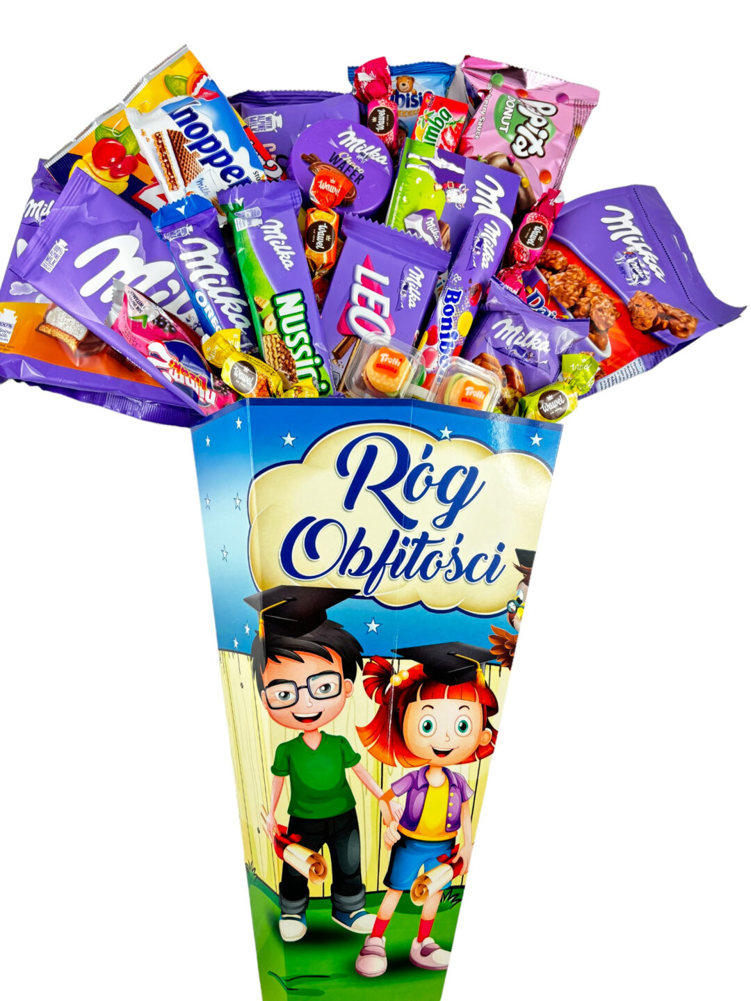 Róg Obfitości Tyta Milka Na Zakończenie Roku 60cm