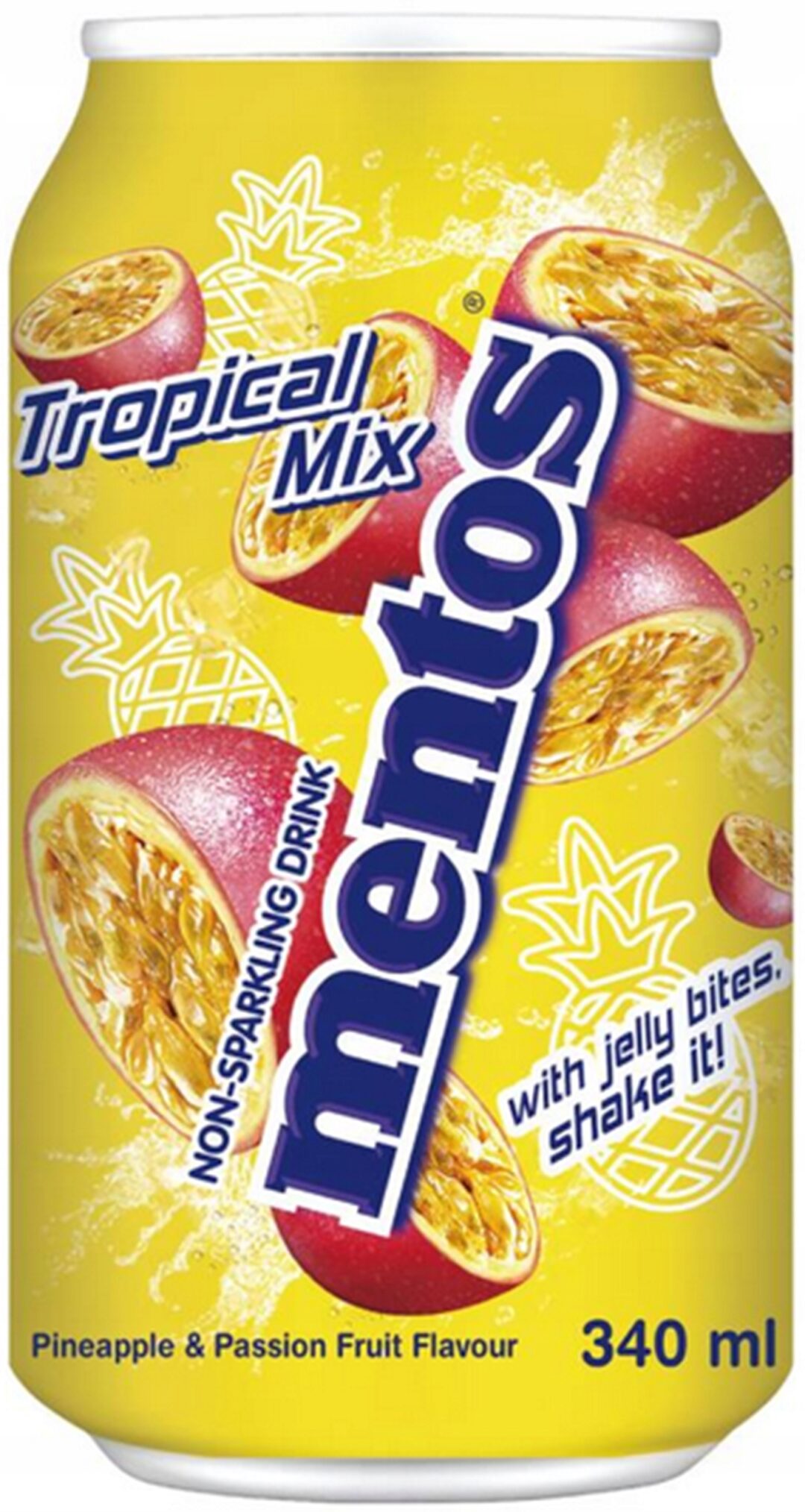 Mentos Tropical Mix with Jelly Bites 340ml