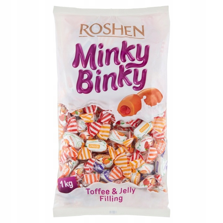 Roshen Minky Binky Toffee & Jelly 1kg