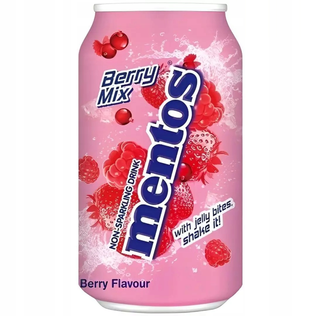 Mentos Berry Mix with Jelly Bites 340ml