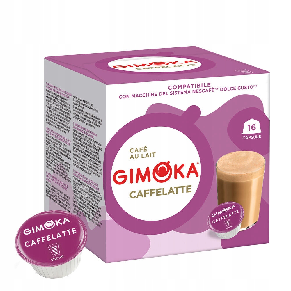 Dolce Gusto Gimoka Caffee Latte 16 Kapsułek
